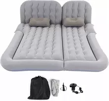 Matmay AUTOMOBILINIS ČIUŽINIS XXL 184x122cm visureigio automobilio lova + PUMP Pilka