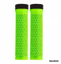 Gearox TWISTED BIKE GRIPES MTB DVIRAČIO RANKENOS, VARENOS, 2 Vnt., ŽALIA