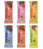 Bob Snail Vaisių ir riešutų batonėlių rinkinys 6 skonių, BobSnail 35g x 6 vnt.