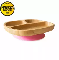 Ecorascals ECO RASCALS BAMBOO dubuo su siurbtuku Lėkštė