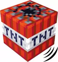 Magnetinis blokas Minecraft TNT sprogstamieji blokai Dynamite Explosive Connecting