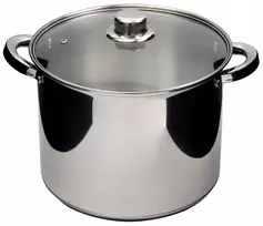 Koko Nerūdijančio plieno puodas su dangčiu, indukcinis, didelio dujų, didelis, 18L, 32cm, maitinimas