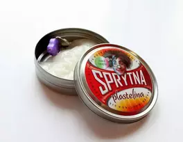 Išmanusis plastilinas, Baltos Kalėdos, 80 g Artyzan