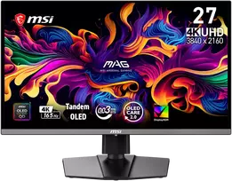 Monitorius MSi MAG 272UPDE QD-OLED E16 - 165Hz (3840x2160) QD-OLED, Quantum Dot, OLED care 2.2, Tandem OLED,