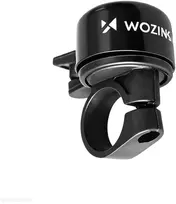 Wozinsky WDR-B1 Dviračio skambutis dviračiams ir paspirtukams, mechaninis aliumininis - Juodas