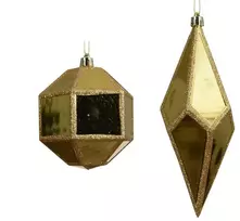 Kaemingk Nežinomas Eglutės žaisliukas Decoris 028453, aukso