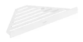 Hansgrohe AddStoris - Kampinė lentyna, matinė balta 41741700