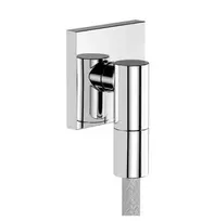 Hansgrohe FixFit Fine E sieninio prijungimo alkūnė, chromuota 28883000