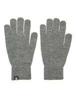 JACK & JONES Pirštuotos pirštinės 'Barry' tamsiai pilka / juoda / balta