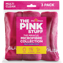 Mikropluošto šluostė THE PINK STUFF 3 vnt