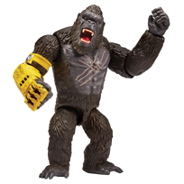 Žaislinė figūrėlė Godzilla x Kong Giant Kong With B.E.A.S.T Glove 35552, juoda sp./geltona sp.