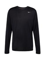 NIKE Sportiniai marškinėliai juoda / balta