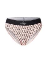 Calvin Klein Underwear Moteriškos kelnaitės pilka / rožių spalva / juoda / balta