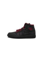Jordan Sportbačiai su auliuku 'AIR JORDAN 1' raudona / juoda
