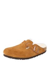 BIRKENSTOCK Naminės šlepetės 'Boston' ruda (konjako)
