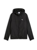 PUMA Demisezoninė striukė 'Essentials' juoda / balta