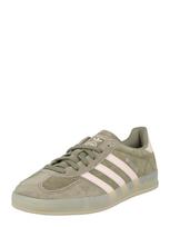 ADIDAS ORIGINALS Sportbačiai be auliuko 'Gazelle' rusvai žalia / alyvuogių spalva