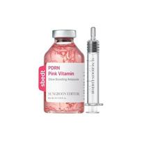 SUNGBOON EDITOR PDRN Pink Vitamin Glow Boosting Ampoule skaistinamoji veido ampulė, 40 ml