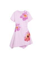 Desigual Suknelė geltona / levandų spalva / pastelinė violetinė / oranžinė