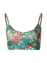 ADIDAS ORIGINALS Palaidinė be rankovių 'ORIGINALS X LIBERTY LONDON' geltona / žalia / rožinė / juoda