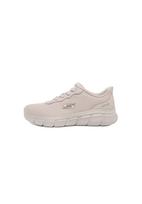 SKECHERS Sportbačiai be auliuko 'BOBS B FLEX - GLACIAL EDGE' tamsiai pilka / balta / balkšva