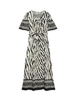 VERO MODA Suknelė 'VMKAMILLE' juoda / balta
