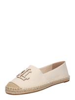 Lauren Ralph Lauren Espadrilės 'CAMERYN' glaisto spalva / natūrali balta