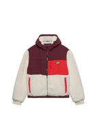 Superdry & Co Demisezoninė striukė uogų spalva / raudona / natūrali balta