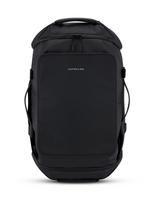 Kapten & Son Kelioninis krepšys 'Lisbon Duffle Backpack Medium' juoda / balta