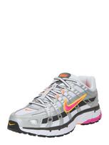 Nike Sportswear Sportbačiai be auliuko 'P-6000' neoninė oranžinė / rožinė / juoda / balta