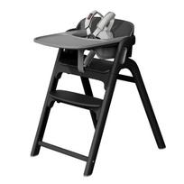 MOMCOZY DinerPal Montessori maitinimo kėdutė ir mokymosi bokštelis 5in1 Black