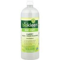 Biokleen, „Bac-Out®“, kilimų dėmių ir kvapų valiklis, laimo esencija, 946 ml