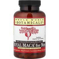 Whole World Botanicals, „Royal Maca®“ vyrams, 180 daržovių kapsulių