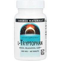 Source Naturals, L-triptofanas, 60 tablečių