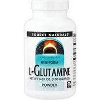 Source Naturals, L-glutamino milteliai, 100 g (3,53 uncijos)