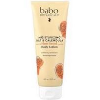 Babo Botanicals, Drėkinamasis kūno losjonas, avižos ir medetkos, 8 fl oz (237 ml)