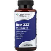 LifeSeasons, Rest-ZZZ™, miego palaikymas, 60 daržovių kapsulių