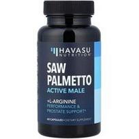 Havasu Nutrition, Sabalpalmė + L-argininas, aktyvus vyriškas, 60 kapsulių