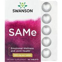 Swanson Vitamins, SAMe, 200 mg, 60 tablečių