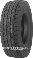 Padanga 285/70R19.5 GRD2 Pro Advance 18PR 150/148K TL M+S 3PMSF (gal.),  285/70 R19.5