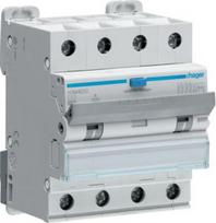 4P 6kA C-13A 30mA A Residual Current Breaker with Over-Current (RCBO) ADM463C | 3250611020295