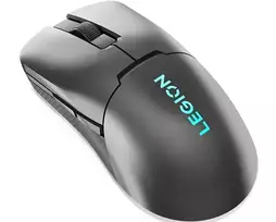„Lenovo“ belaidė žaidimų pelė Legion M600s Qi Storm Grey, 2,4 GHz, „Bluetooth“, laidinis USB