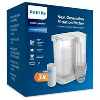"Philips" AWP2980WH3/10 + "Micro X-Clean" filtrai 3 vnt., balti