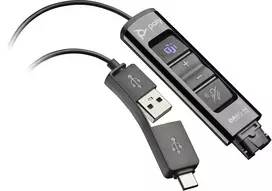 Garso plokštė „Poly DA85-M QD“ su USB-A/C jungtimis, sertifikuota „Teams“