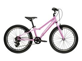 KROSS Lea Mini 1.0 D MY26 / Pink/White Glossy / moteriškas vaikiškas dviratis (20")