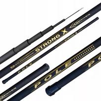 Meškerė POLE BAT plūdinei žvejybai STRONG X 600, užmetimo svoris 20-40 g, 6 m, JUODA