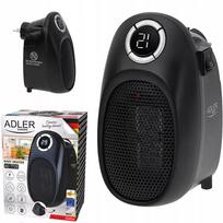 Kompaktiškas elektrinis kištukinis šildytuvas Adler Easy Heater 1500W