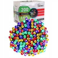 Goliat 200 LED daugiaspalvės vidinės kalėdų eglutės girliandos žiede