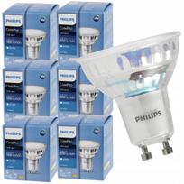 6x LED PHILIPS GU10 lemputė 4,9 W 550 lm neutrali balta 4000 K Premium rinkinys