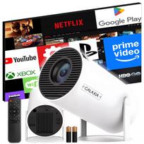 Mini nešiojamas projektorius GALAXIA HY300, Android, LED, Wi-Fi, Full HD, Smart TV